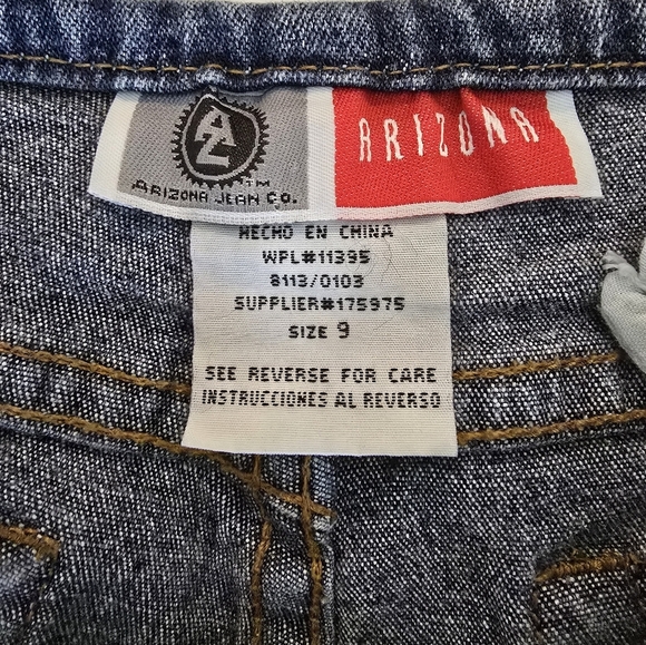 Vintage Arizona Women's Low Rise Bootcut Jeans Size 9. - Picture 2 of 8